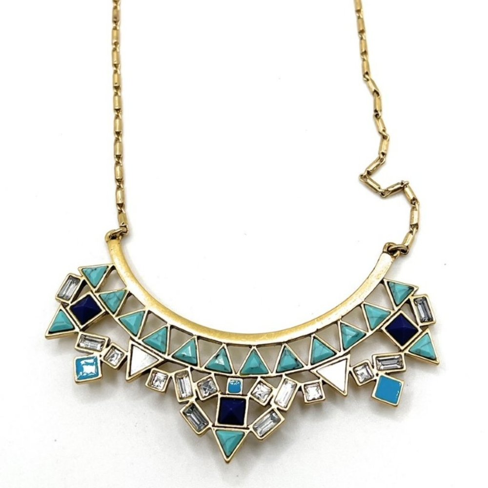 Stone Tile Stella & Dot Necklace -5200